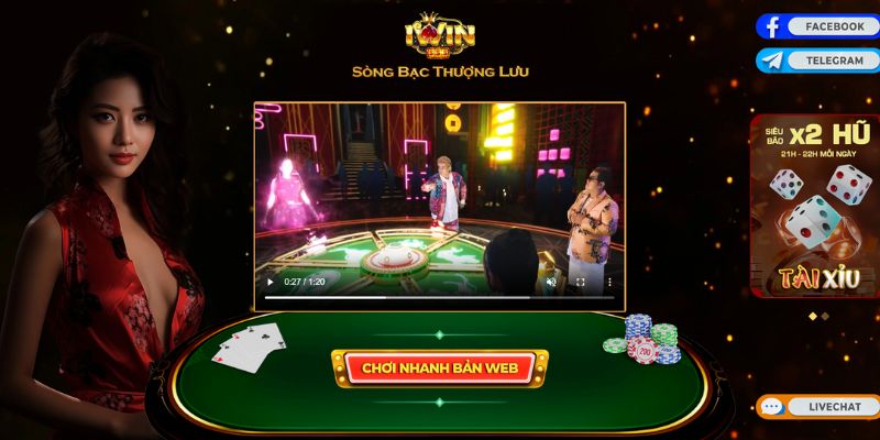 Cập nhật link vào iWin chơi game an toàn