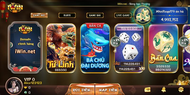 Đôi nét cổng game iWin uy tín