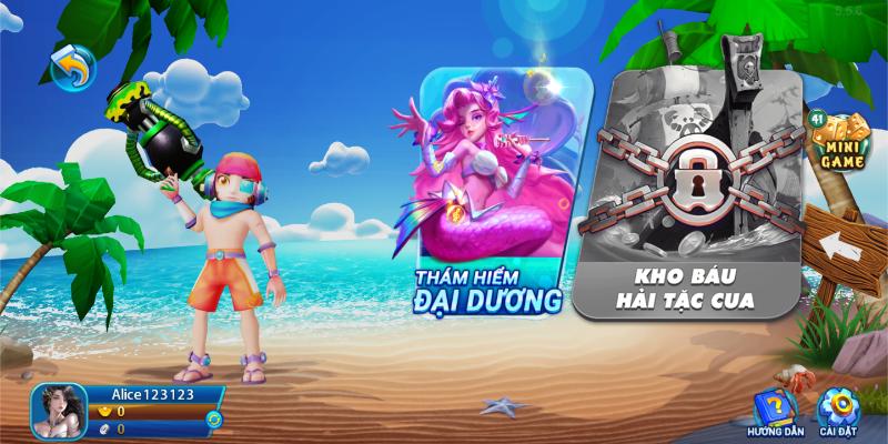 Game bắn cá online vui nhộn